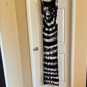 Young Fabulous & Broke Monochrome Tie-Dye Maxi Dress